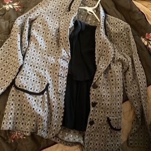 Woman’s skirt and jacket